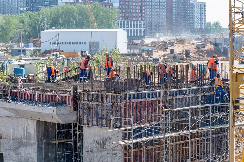 Стройка станции метро