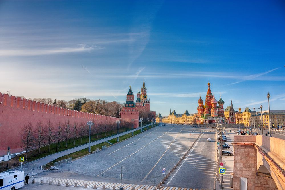 Прогулка возле Кремля