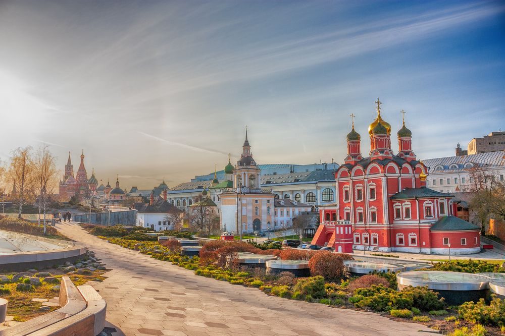 Прогулка возле Кремля