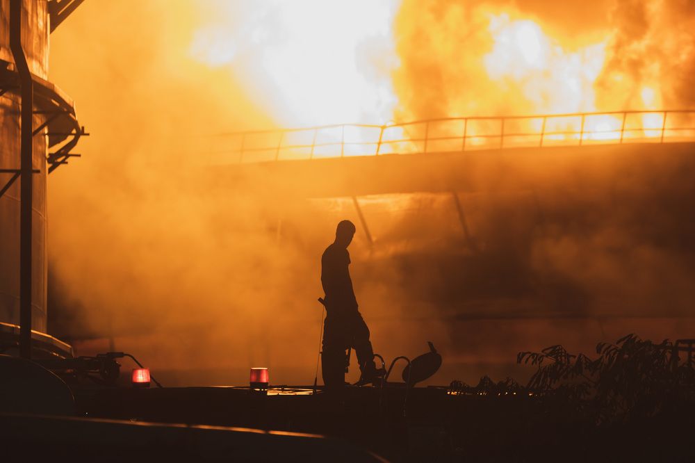 Explosi&oacute;n de Base de Supertanqueros de Matanzas