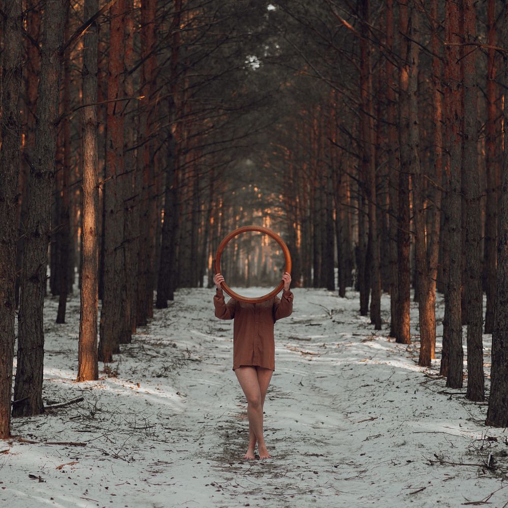 BEHIND