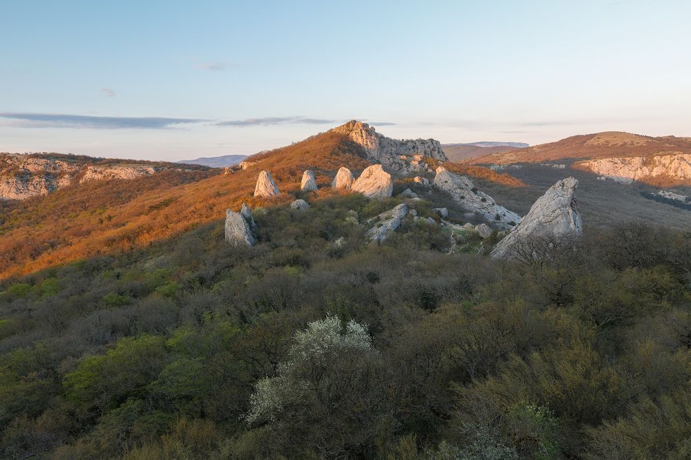 Скалы Тышлар. Весеннее.