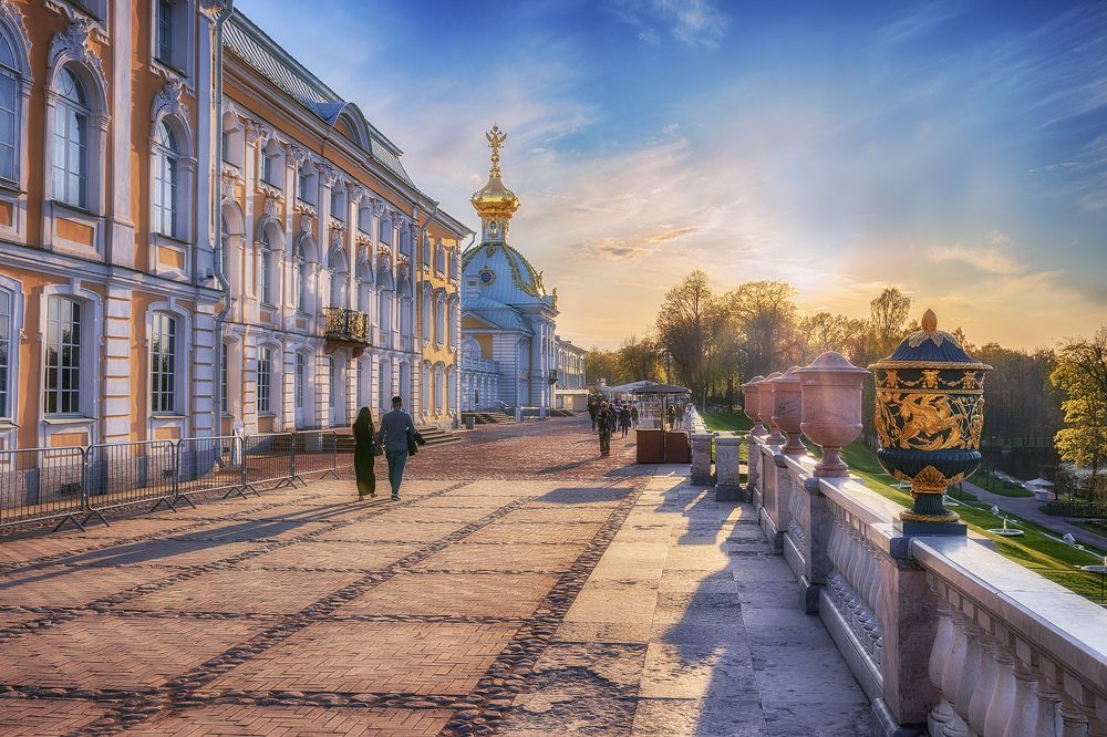 Петродворец, каскад фонтанов, фото 10