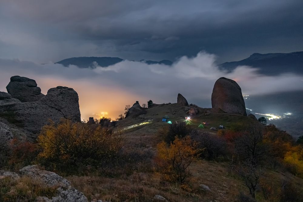 Ночь в долине Привидений