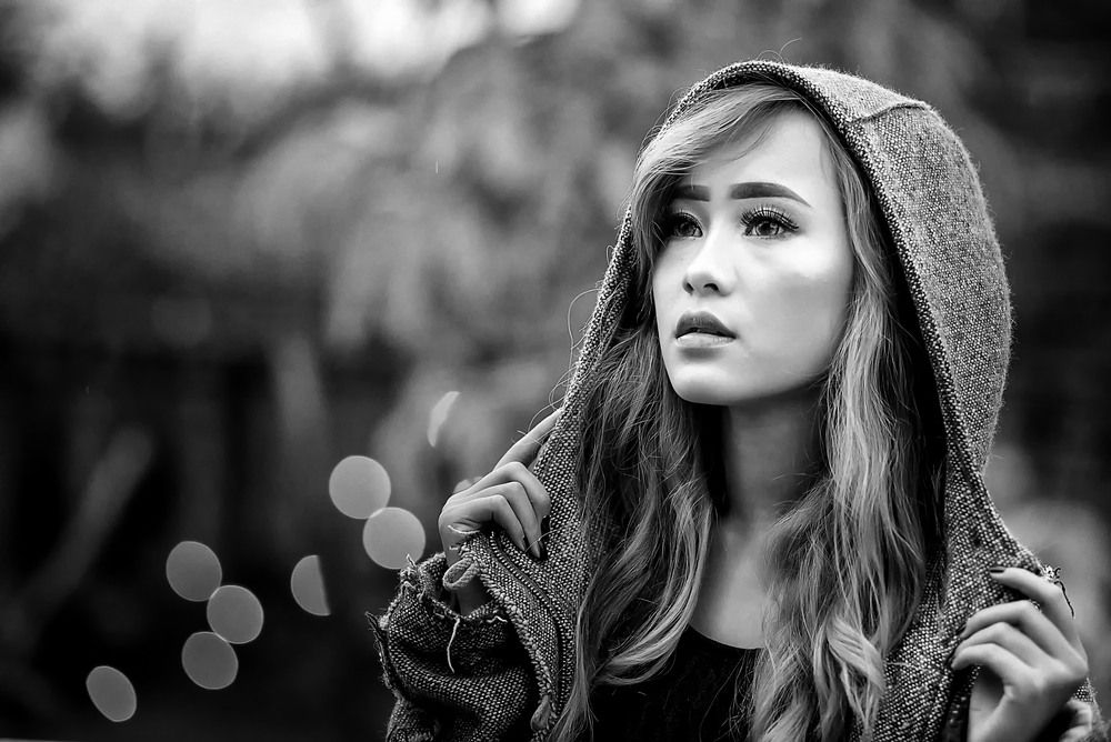 Black and White