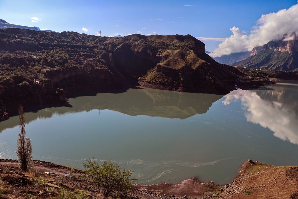 Ирганайское водохранилище..