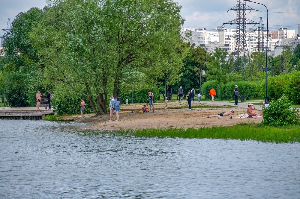 Люди в парке