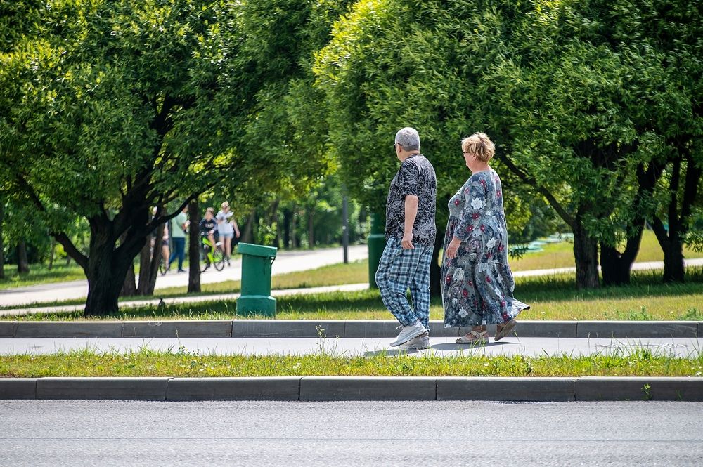 Люди в парке