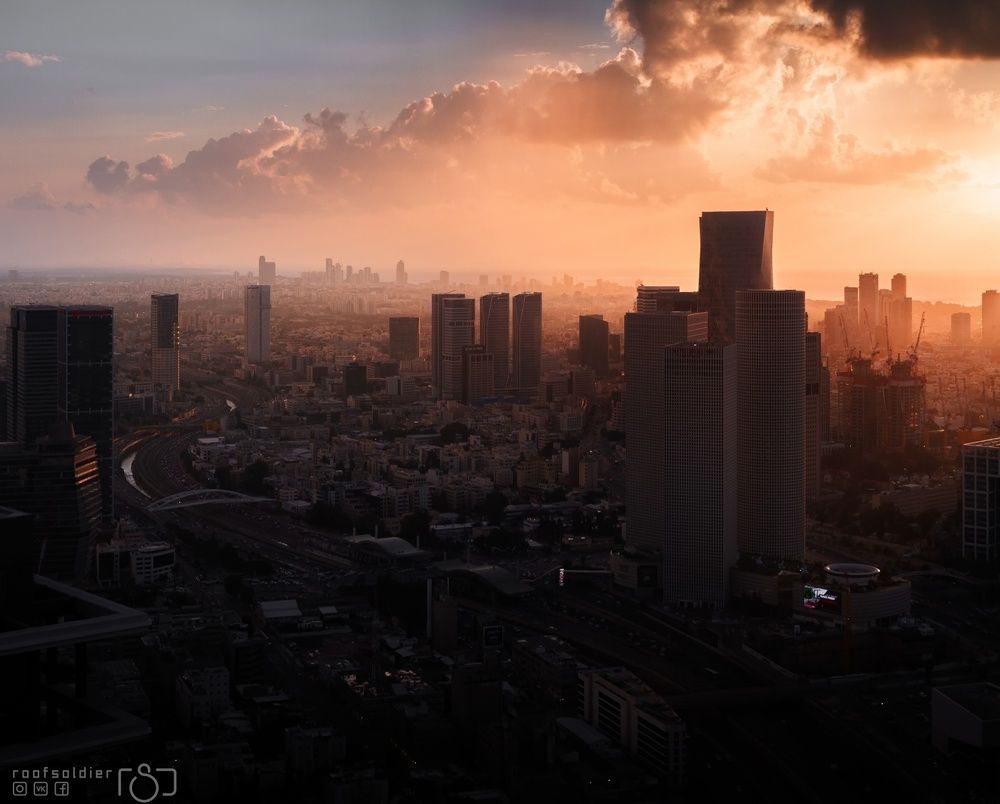 Rainy Tel Aviv