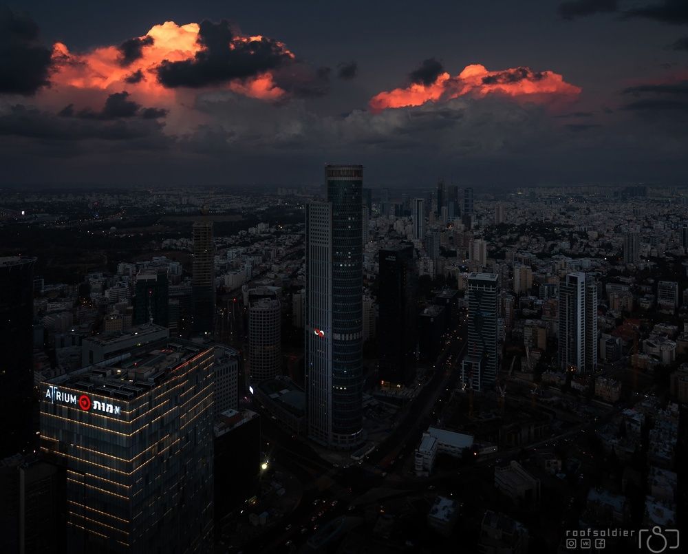Rainy Tel Aviv