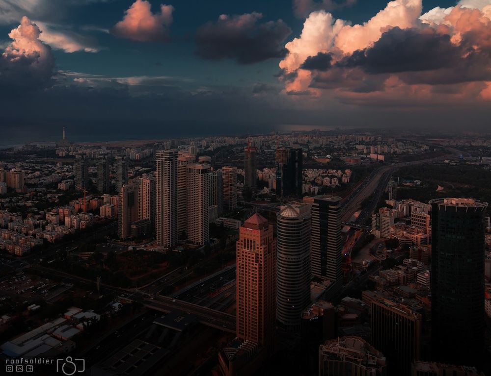 Rainy Tel Aviv