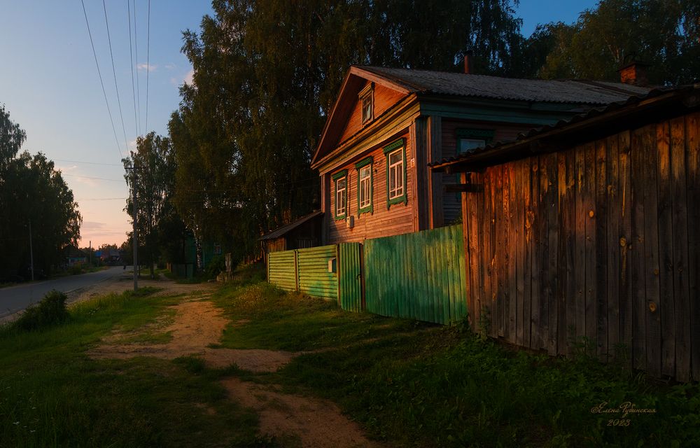 Тишина вечернего Кологрива