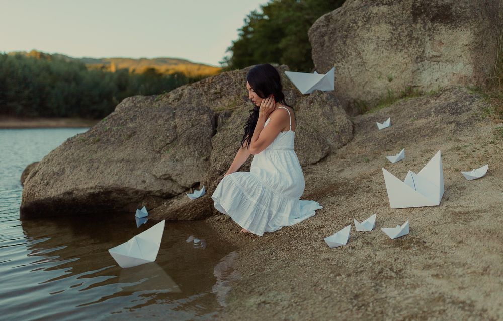 Paper boats