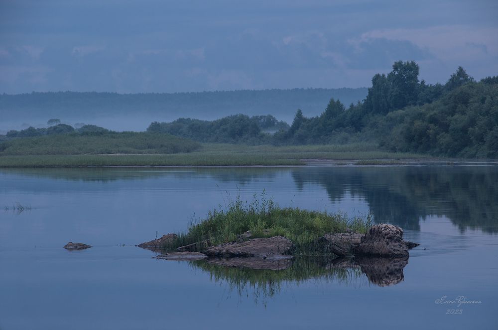 После заката. Унжа