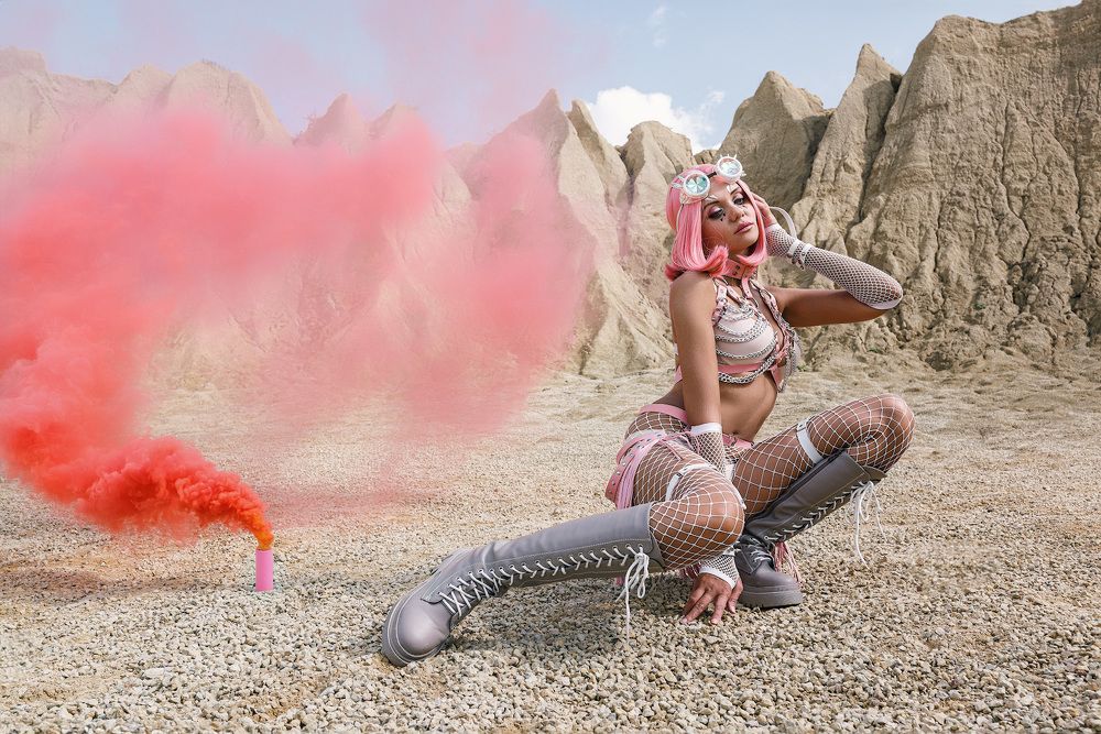 Burning man