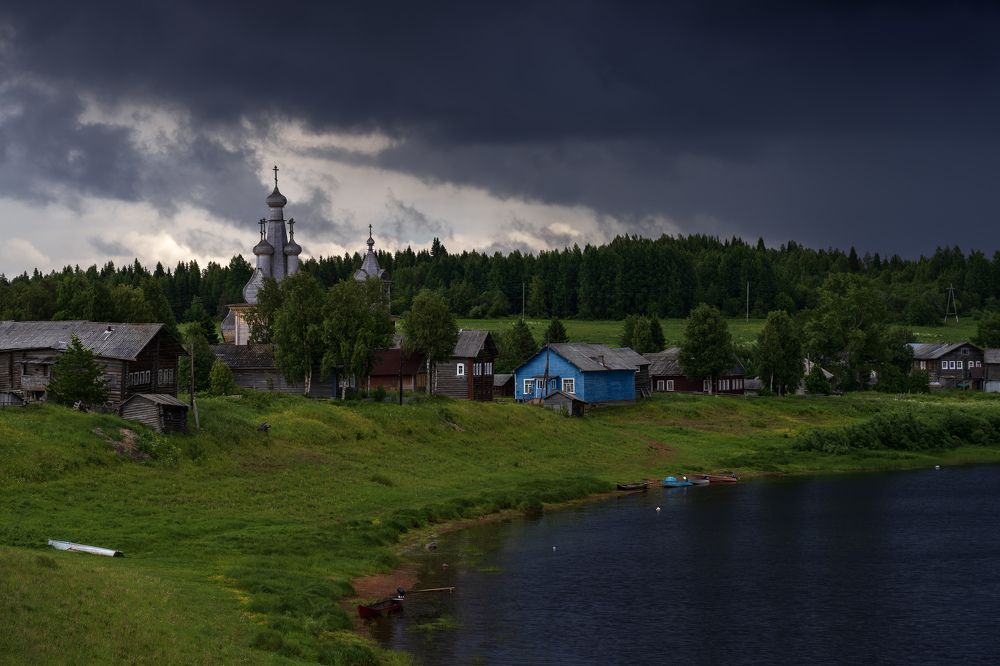 В Кимже тучи