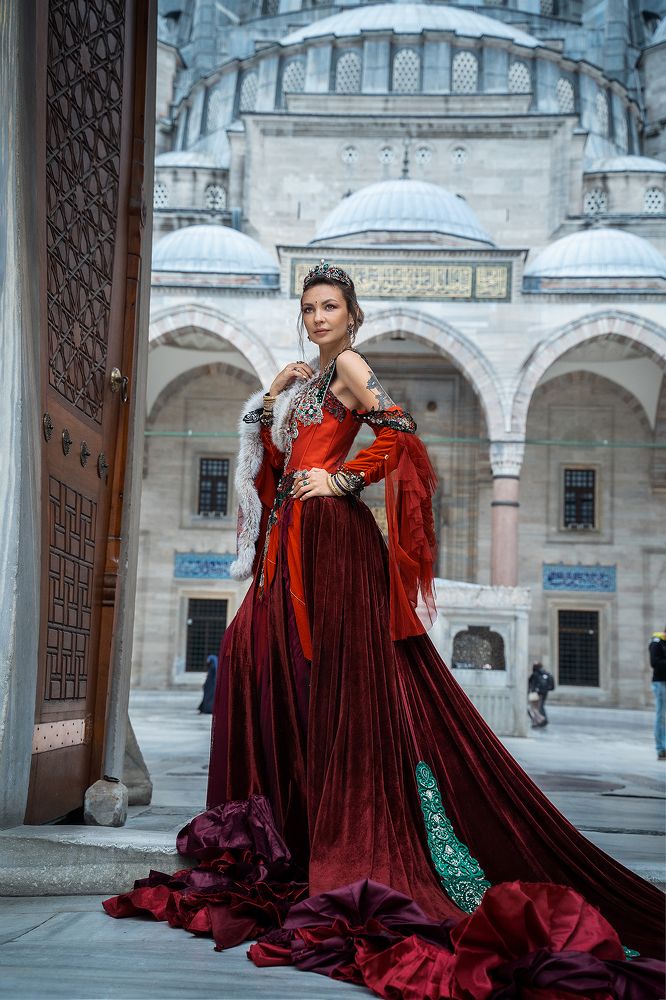 фотосессия в стамбуле в нарядах