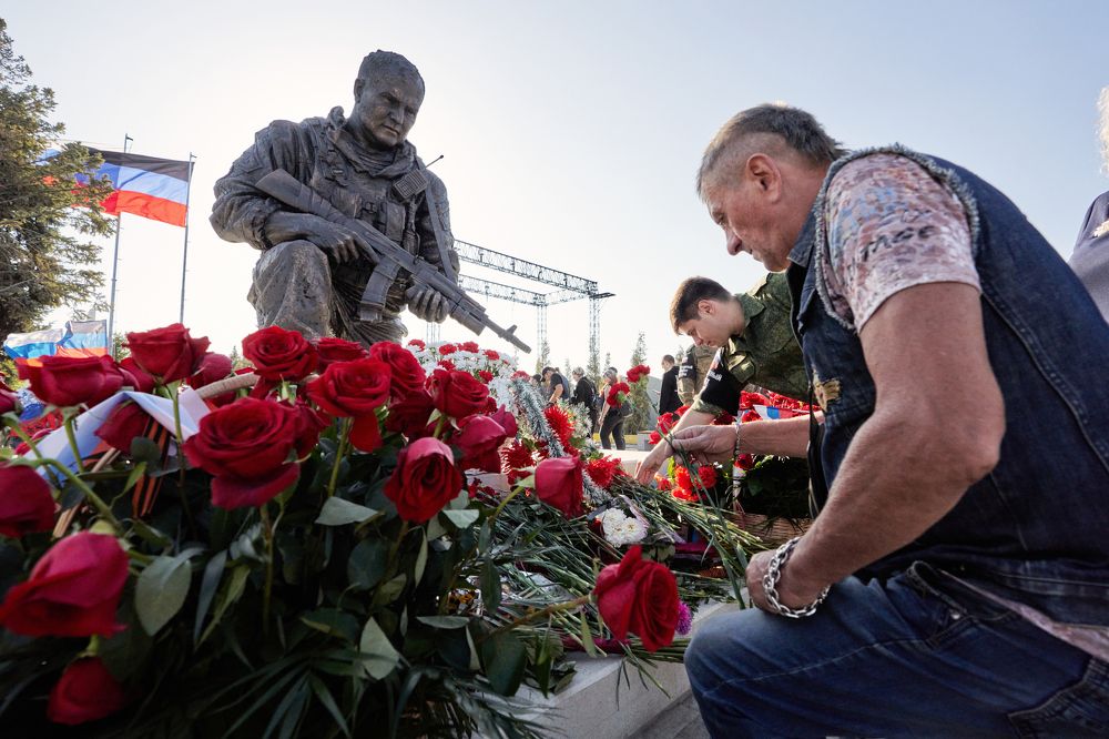 День освобождения Донбасса на Сару-Могиле