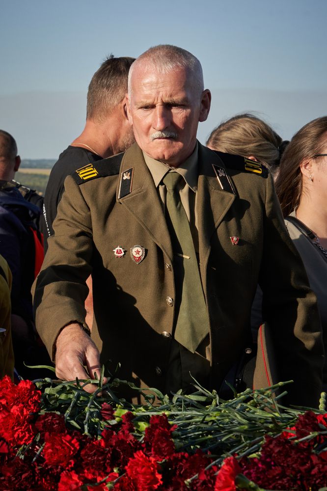 День освобождения Донбасса на Сару-Могиле