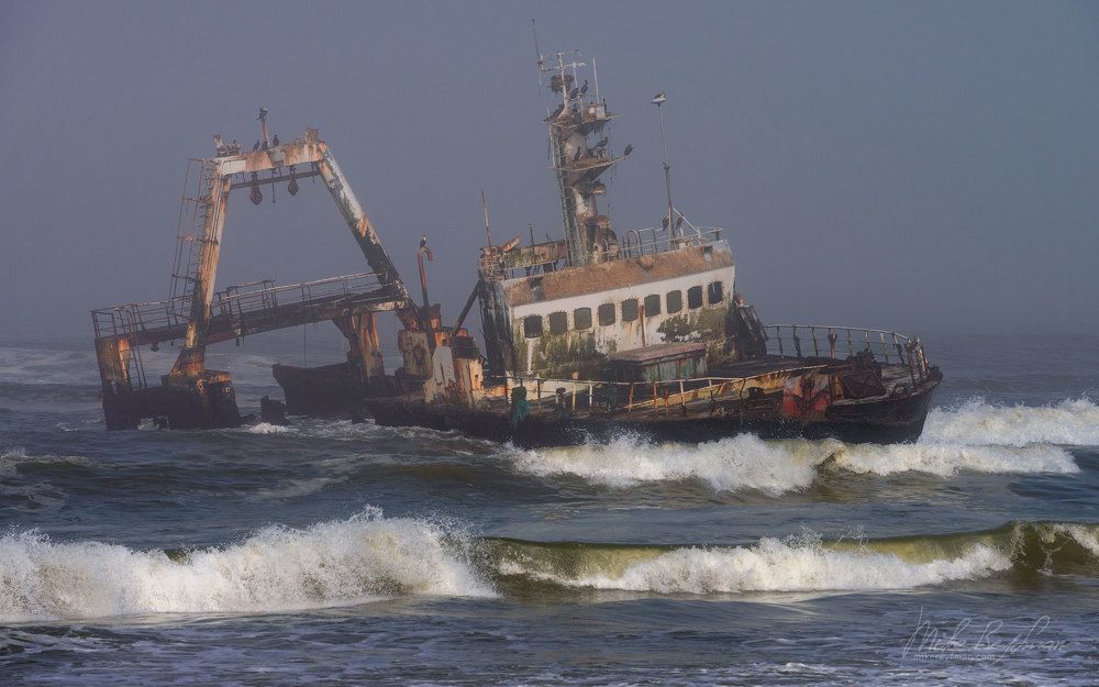 Zeila Shipwreck. Skeleton Coast.
