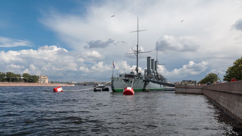 Питер, небо, Аврора