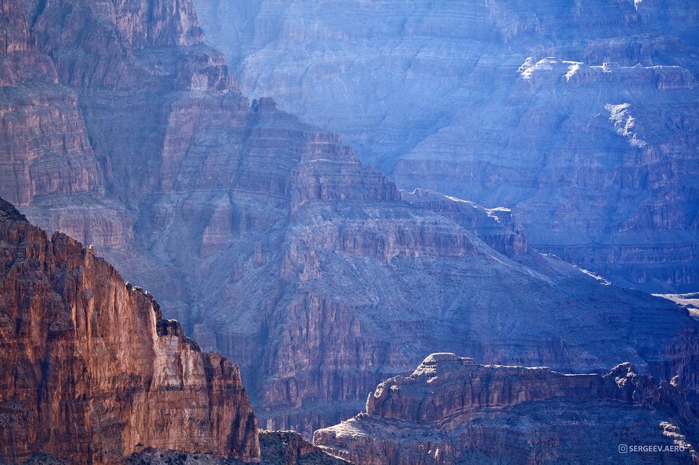 Отвесные стены Великого Каньона | The sheer walls of the Grand Canyon 