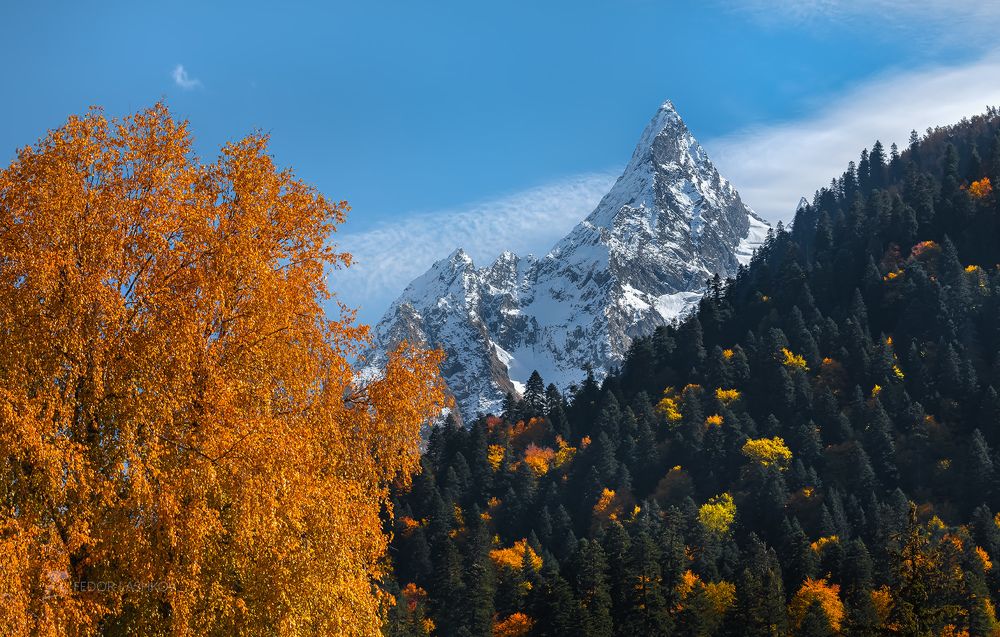 Домбайская осень