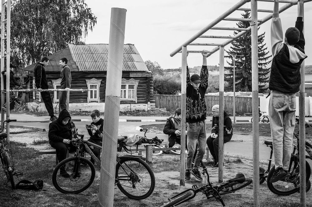 Детская площадка...