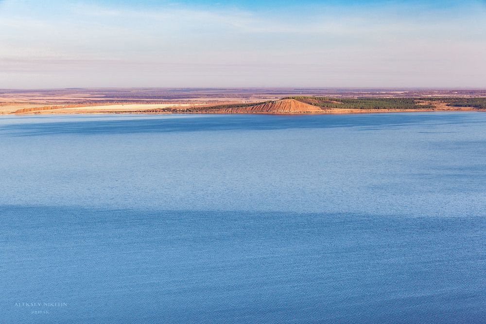 о. Аслыкуль в октябре.