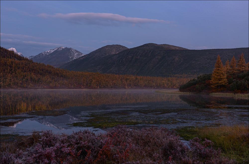 Рассвет в верховьях Соседнего
