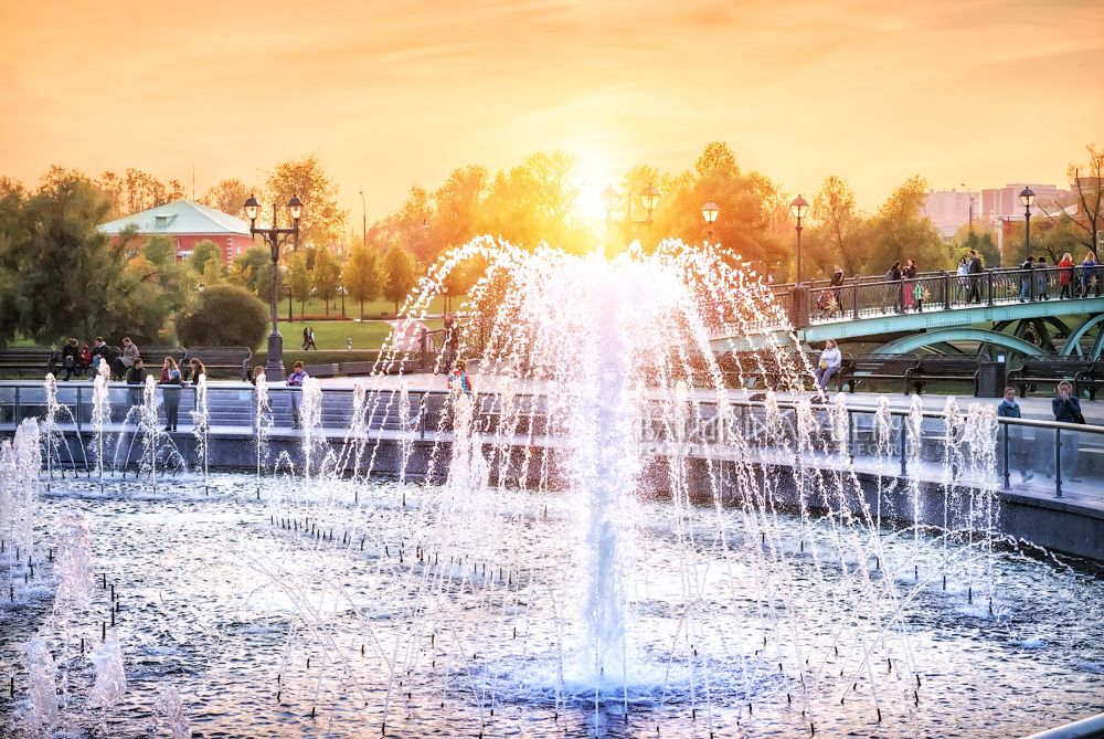 Фонтан в Царицыно