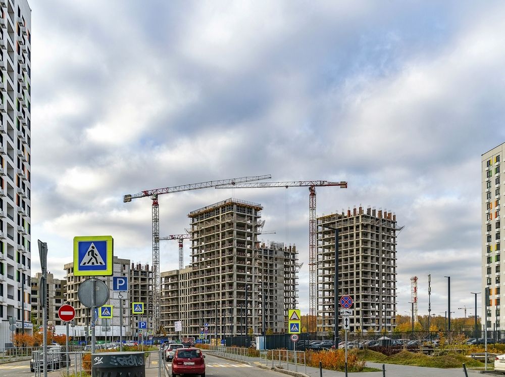 Новая Москва строится