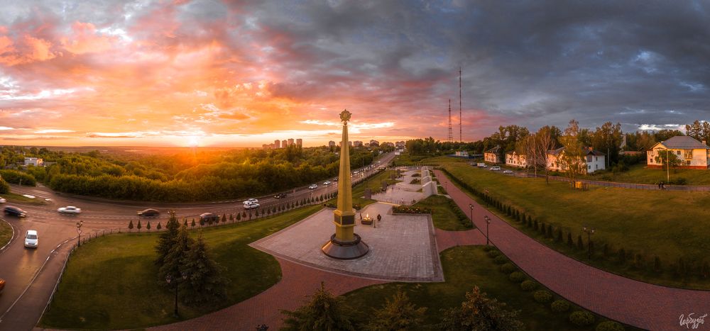 Мемориал "Героям-энергетикам" . Тула.