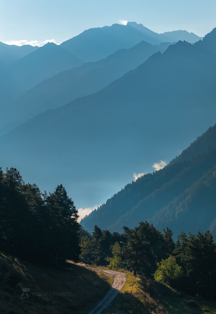 Прозрачная синева