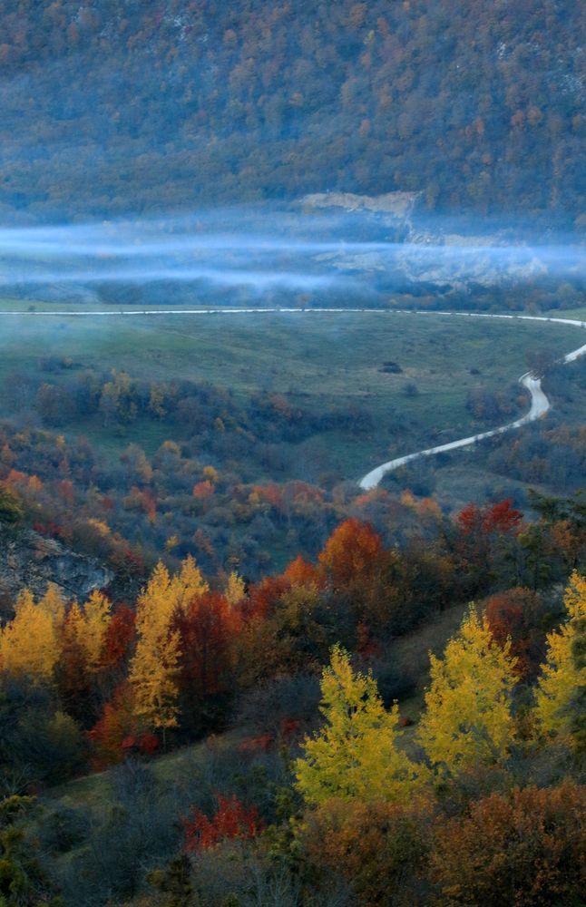 Осенний пейзаж..