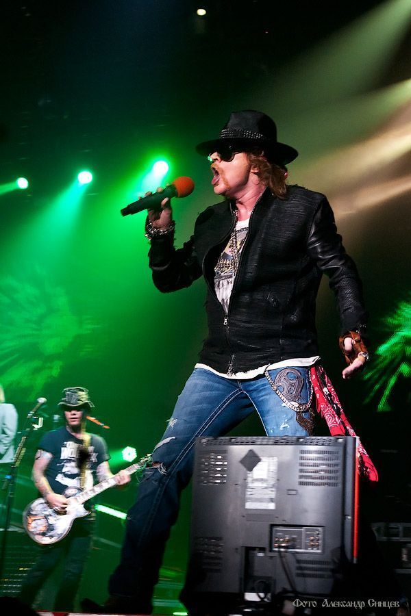 Концерт  Guns N&rsquo;Roses  в Москве.