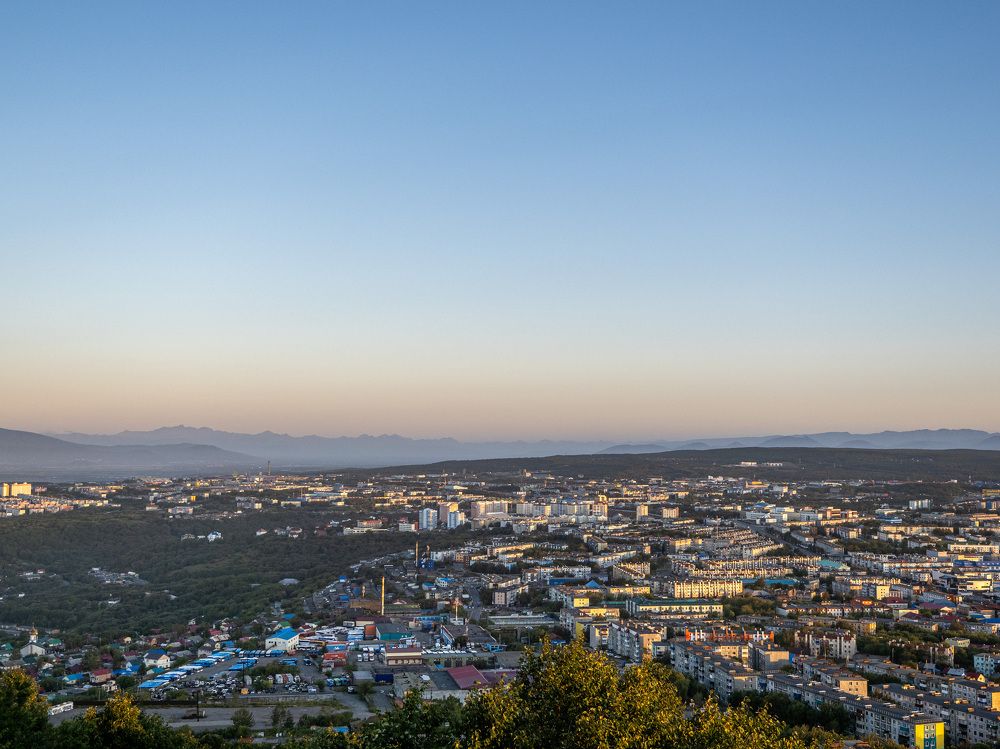 Камчатка, Авачинская бухта на рассвете
