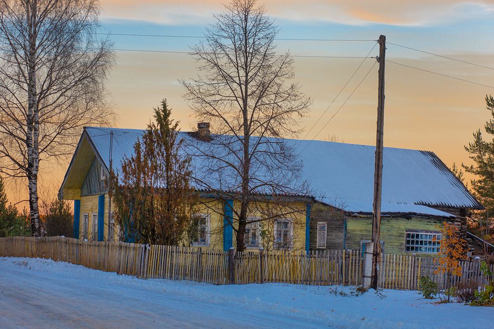 Самое начало зимы