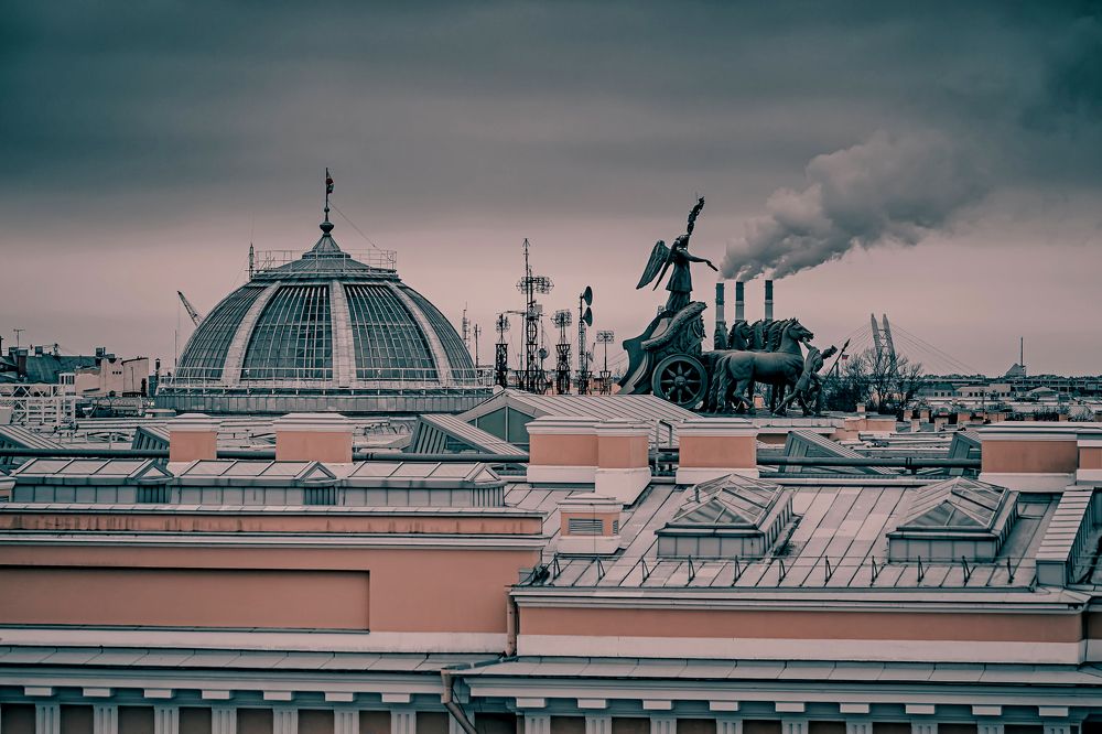 По крышам Питера