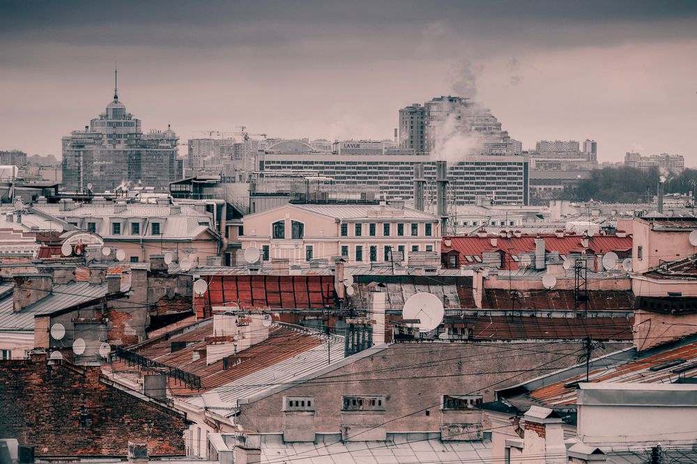 По крышам Питера