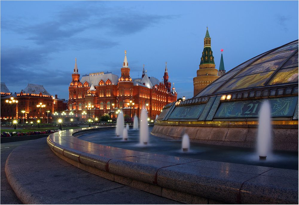 Немного о ночной Москве