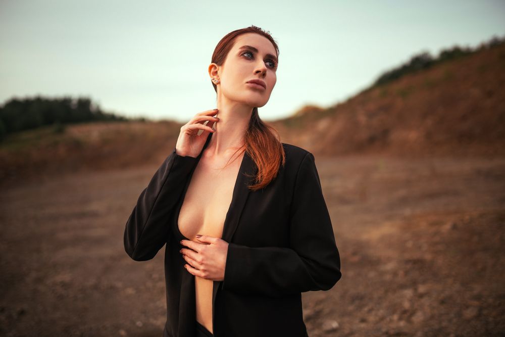 Helena in jacket