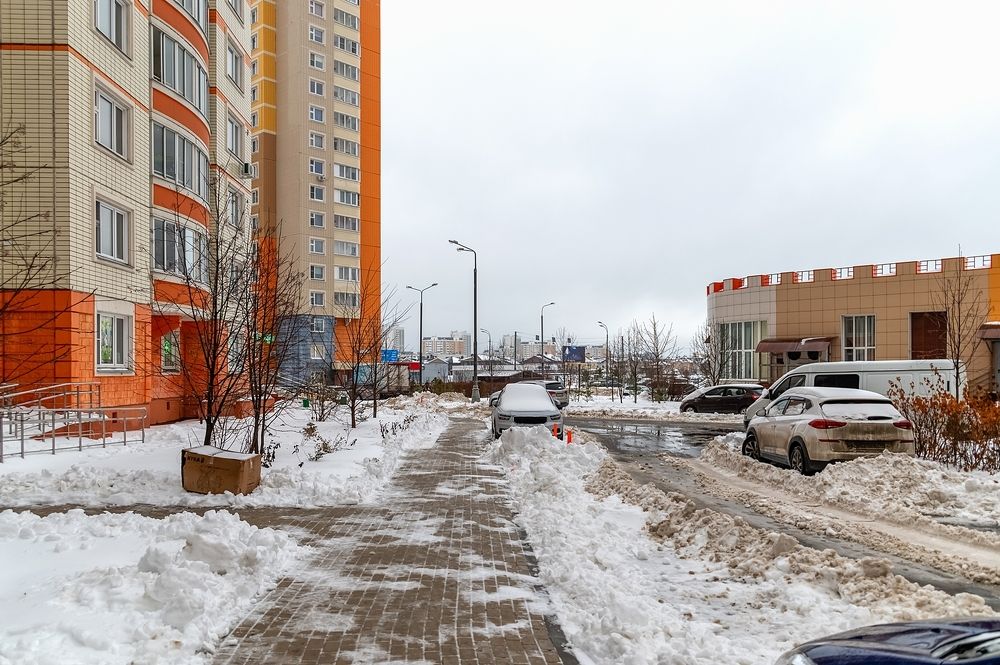 После снегопада