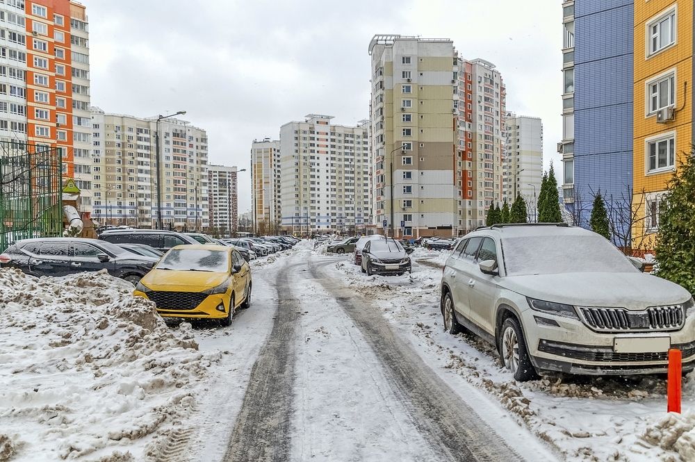 После снегопада