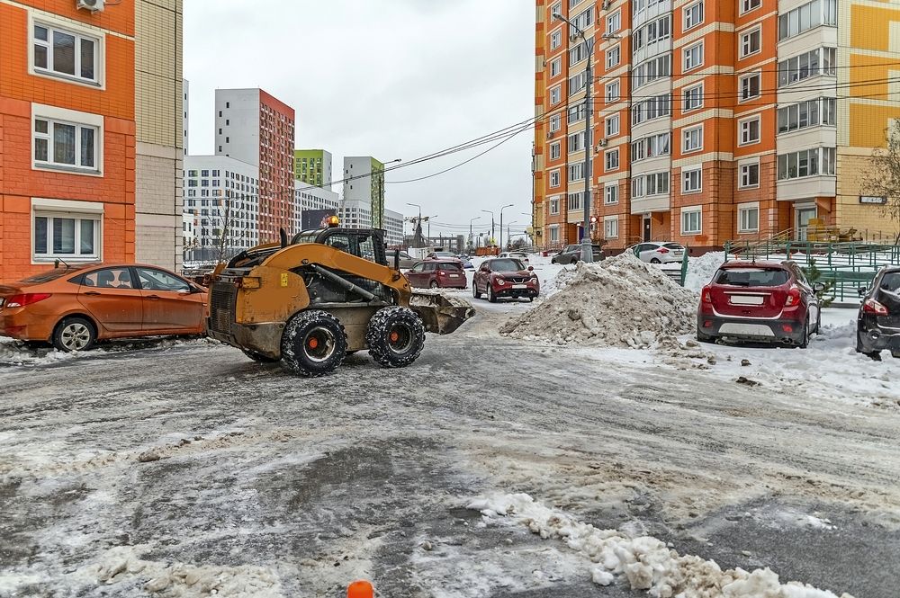 После снегопада