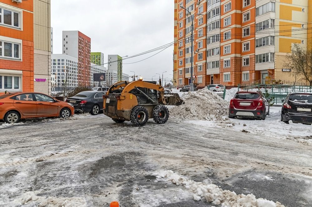 После снегопада
