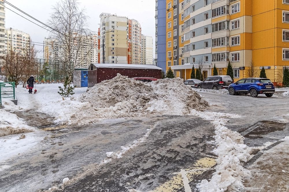 После снегопада