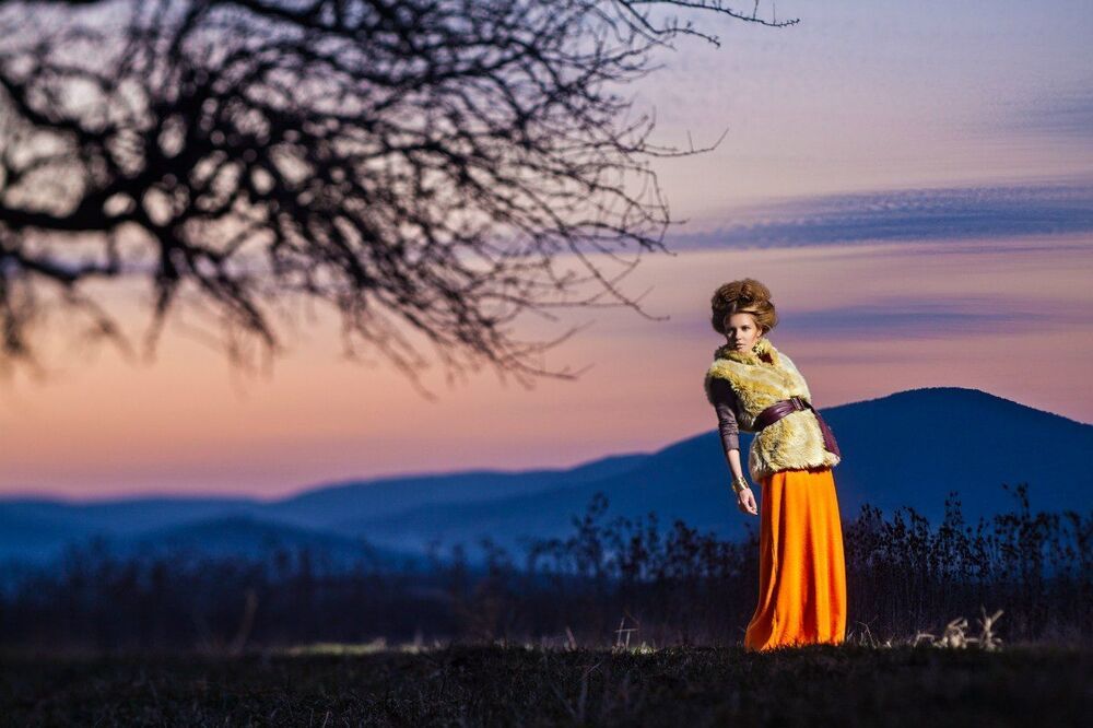Location shoot в поле