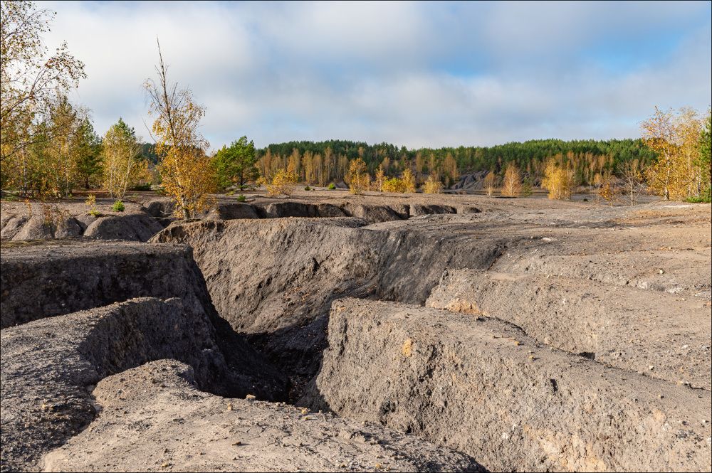 Осень над оврагами