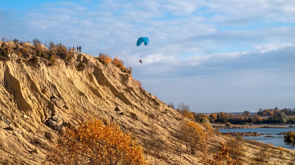 Осень Борницкого карьера